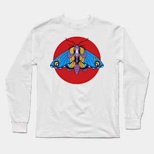 Blood Moon Moth Long Sleeve T-Shirt